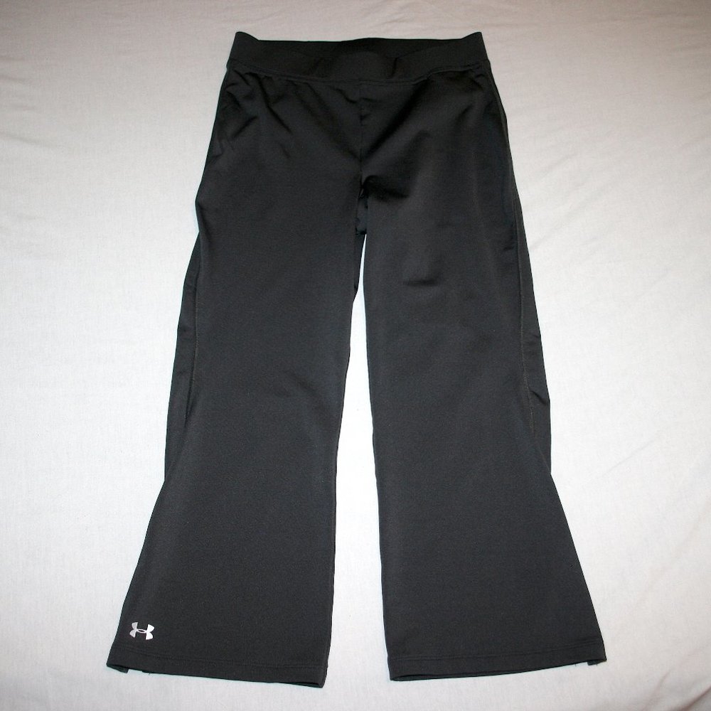 Under Armour Tights Capri Women M Gray NEW